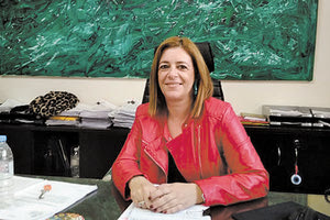 Η αντιδήμαρχος Μαρία Καναβάκη