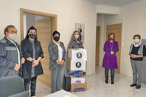 Δωρεάν διανομή μασκών από τον Ροταριανό Ό́μιλο «Ηράκλειο-El Greco»