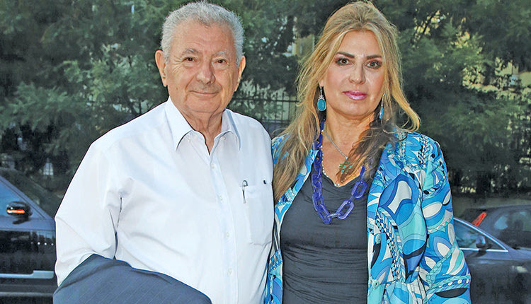  ο Σήφης Βαλυράκης με την γυναίκα του