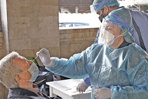 Στη Λότζια έγιναν έλεγχοι ταχείας ανίχνευσης αντιγόνου Covid-19 (rapid test)