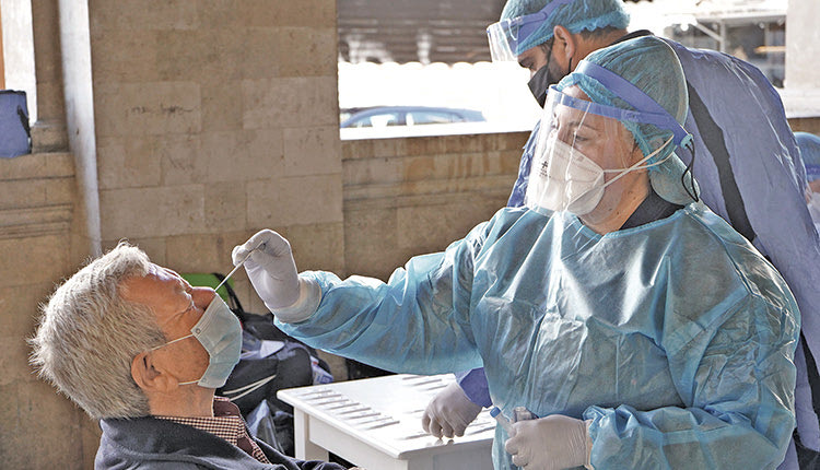 Στη Λότζια έγιναν έλεγχοι ταχείας ανίχνευσης αντιγόνου Covid-19 (rapid test)