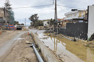 Η αποκατάσταση των ζημιών στον Δήμο Χερσονήσου