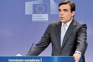 ο αντιπρόεδρος της Κομισιόν Μαργαρίτης Σχοινάς