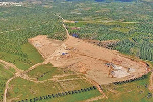 Ο χώρος που θα γίνει το αεροδρόμιο Καστελλίου