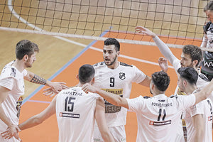 Οι παίκτες του ΟΦΗ βόλεϊ