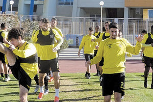 Προπόνηση στον Εργοτέλη