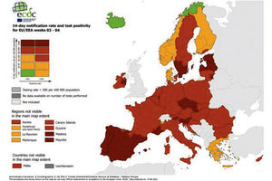 ΧΑΡΤΗΣ ECDC ΚΑΙ ΚΡΗΤΗ: Σε μια εβδομάδα γίναμε... κίτρινοι
