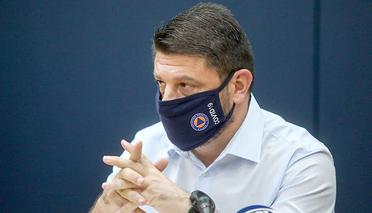 ο υφυπουργός Πολιτικής Προστασίας, Νίκος Χαρδαλιάς