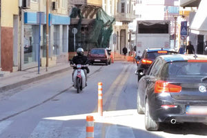 τα νέα κυκλοφοριακά μέτρα στην Αγίου Μηνά