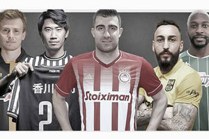 Oι Παπασταθόπουλος, Μήτρογλου, Καγκάβα, Ντατσένκο και Σανκαρέ θ’ αγωνίζονται πλέον στο ελληνικό πρωτάθλημα