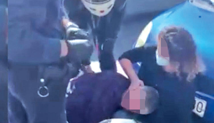 Δεν φορούσε μάσκα, συνελήφθη και λιποθύμησε
