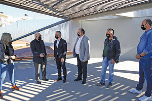 Από την επίσκεψη δημάρχου στο πάρκο της λεωφόρου 62 Μαρτύρων