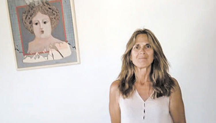 Η δήμαχος Γαύδου Λίλιαν Στεφανάκη