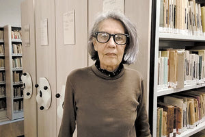 Η αντιδήμαρχος Πολιτισμού Αριστέα Πλεύρη στη Βικελαία