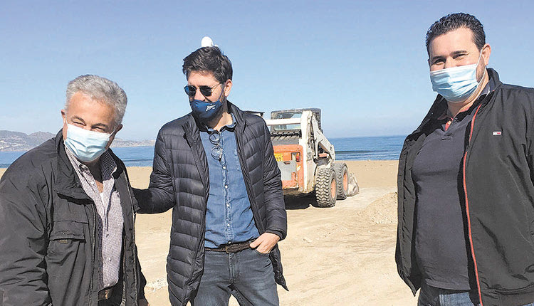 Νέα δίκτυα ύδρευσης της Αμμουδάρας