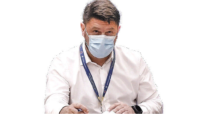 ο υφυπουργός Πολιτικής Προστασίας, κ. Νίκος Χαρδαλιάς