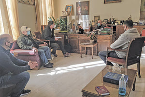 Συνάντηση δημάρχου με εκπροσώπους γυμναστηρίων