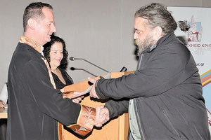 Από την απονομή του διδακτορικού του διπλώματος του Δρ. Χρήστου Κωνσταντάκη στις 07.12.2018