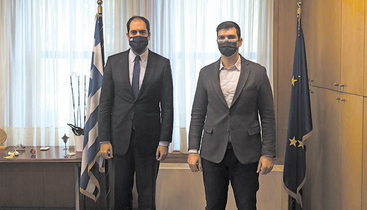 Από τη συνάντηση Μαρκογιαννάκη και Κεφαλογιάννη