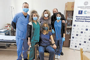 ΕΜΒΟΛΙΑΣΜΟΣ: Έγινε η πρώτη δόση στους κατοίκους της Γαύδου