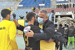 Ο Μάγκεντ Σάμι συνεχάρη τους παίκτες του Εργοτέλη για τη μεγάλη νίκη