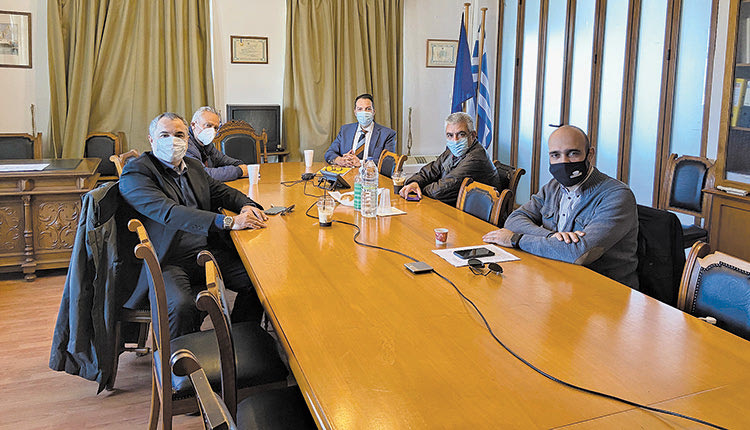 συνάντηση με τη Διοίκηση του ΟΛΗ είχαν εκπρόσωποι των Σωματείων που δραστηριοποιούνται στην ευρύτερη περιοχή του Ενετικού Λιμένα