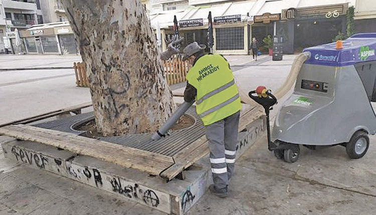 Στοχευμένες δράσεις από την Υπηρεσία Καθαριότητας