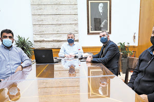 Από την τηλεδιάσκεψη στην Περιφέρεια μεταξύ αγροτών - υπουργείου