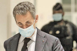 ο πρώην πρόεδρος της Γαλλικής Δημοκρατίας Νικολά Σαρκοζί