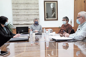 τηλεδιάσκεψη για τον κίνδυνος φτώχειας στην Κρήτη