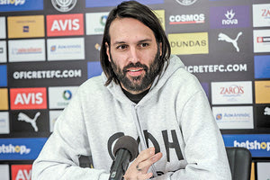 O Αντιπρόεδρος της ΠΑΕ ΟΦΗ Γιώργος Σαμαράς