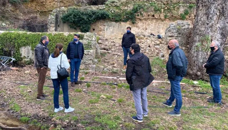 Εργασίες για την ανάδειξη της ενετικής βίλας στην περιοχή Περιβολίων