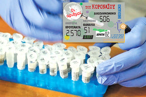 Νέα περιστατικά της νόσου covid-19 11/3/2021