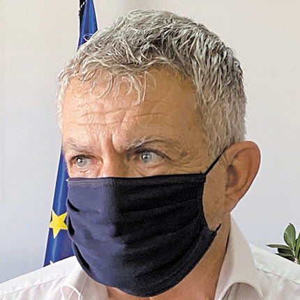 O δήμαρχος Φαιστού Γρηγόρης Νικολιδάκης