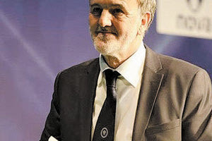 O αντιπρόεδρος της ΕΠΟ κ. Αντωνίου