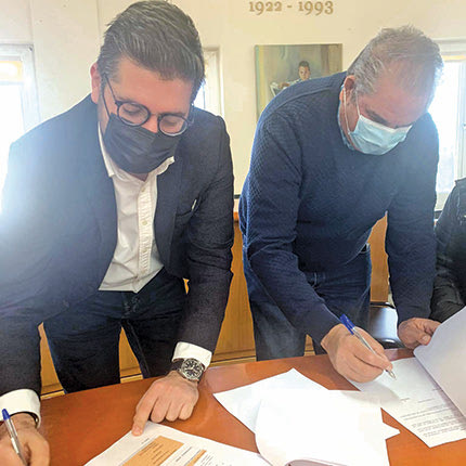 δήμαρχος Μαλεβιζίου Μενέλαος Μποκέας υπέγραψε αντιπλημμυρικό έργο στην οδό 16 Μαρτύρων στην Αγία Μαρίνα στο Τσαλικάκι,