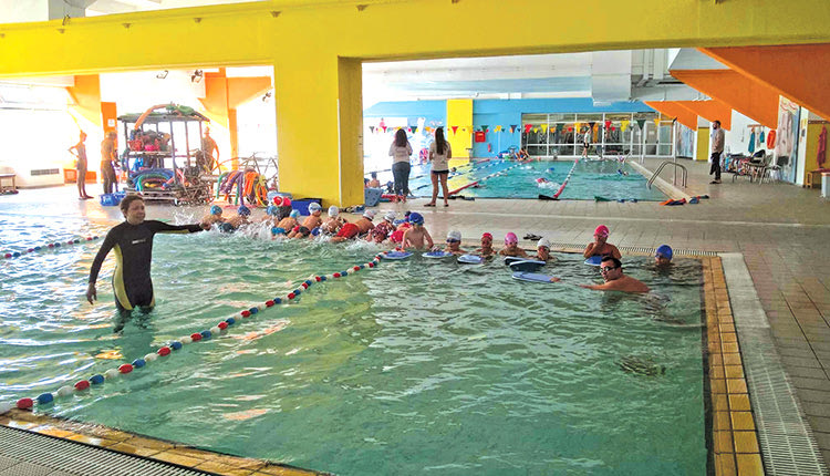 Το Δημοτικό κολυμβητήριο στο Παγκρήτιο