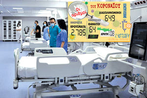 τα νέα κρούσματα του κοροναϊού 19/3/2021