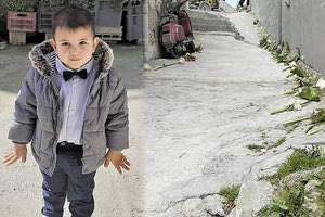 Σπαρακτικό «αντίο» για τον για το μικρό Ζαχαρία που έπεσε στο βαρέλι