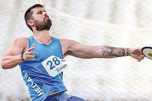 Ευρωπαϊκό ρεκόρ σημείωσε στη δισκοβολία ο Κωνσταντίνος Τζούνης