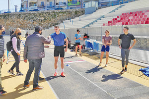 Ο κ. Αυγενάκης καλωσορίζει τους αθλητές στο Ηράκλειο