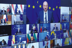 οι  «27» στη Σύνοδο Κορυφής με τηλεδιάσκεψη