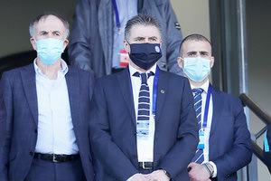 Στην Τούμπα για το φιλικό της Εθνικής ο Θοδωρής Ζαγοράκης