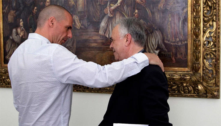 καταγγελίες του Γιάνη Βαρουφάκη κατά Γιάννη Δραγασάκη