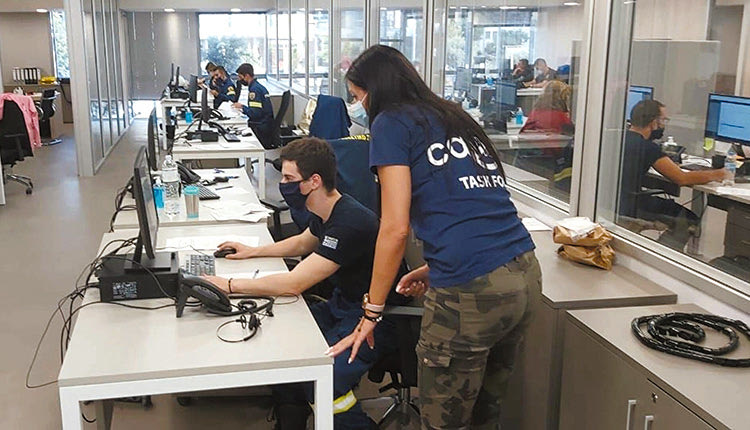 “ντεντέκτιβ” ιχνηλάτησης της Πολιτικής Προστασίας