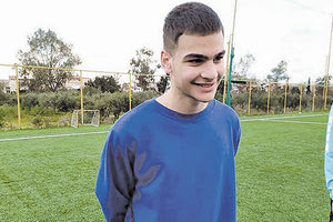 Ο 15χρονος Συμεωνίδης