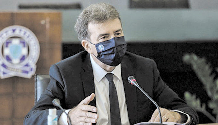 Ο υπουργός Μιχ. Χρυσοχοΐδης