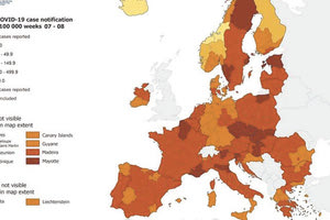 Η ανησυχία αποτυπώνεται και στους χάρτες