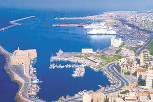 το λιμάνι του Ηρακλείου