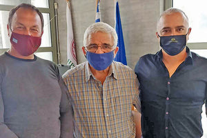 Από τη συνάντηση των παραγόντων της Θερίσου με τον κ. Βασιλάκη